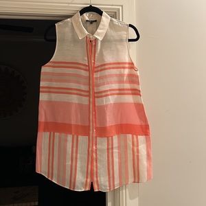 Lafayette 148 EUC linen and silk tunic